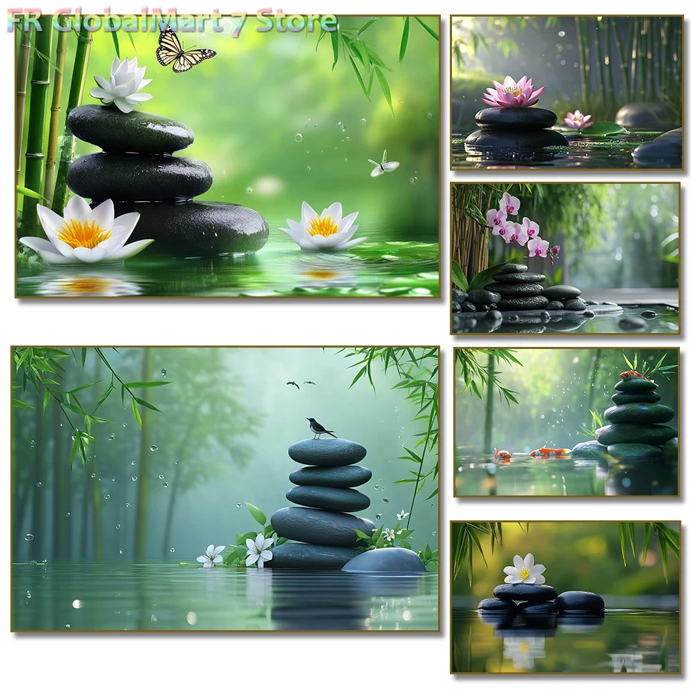 Resin Art Wallpaper - 1 pezzo di quadro con pittura