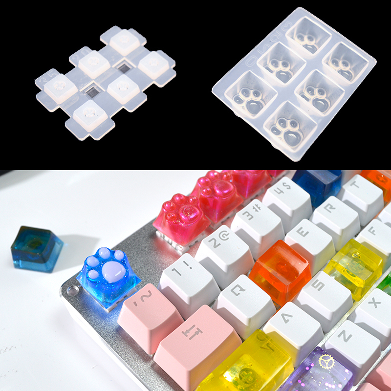 Resin Art Equipment - Tappo chiave stampo in Resina Keycap
