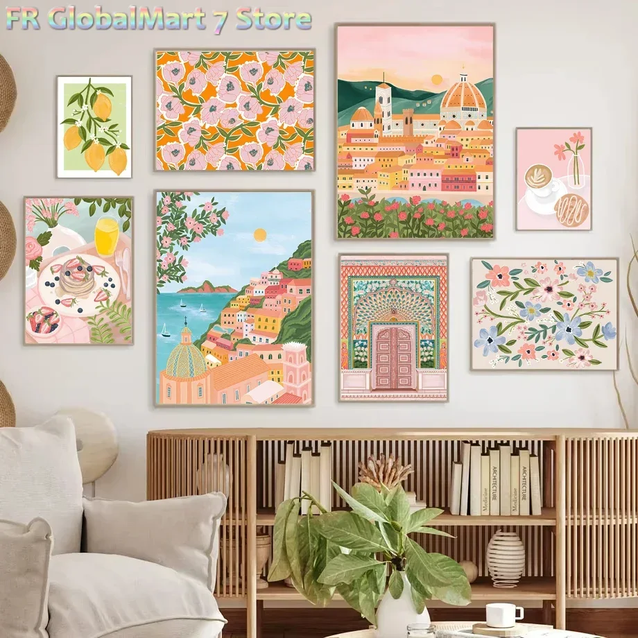 Resin Art Wallpaper - 1 pezzo di quadro con pittura
