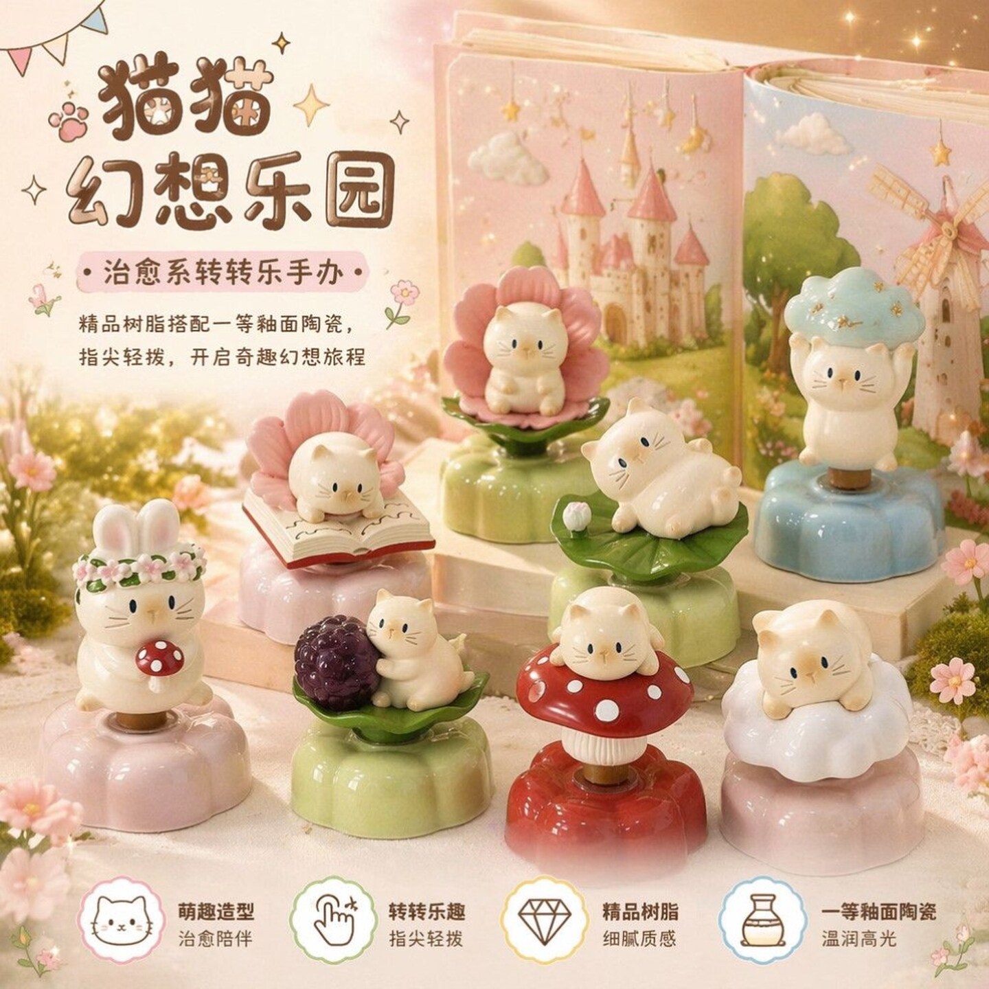Resin Art Case - Set da 9 pezzi, Nuova Scatola