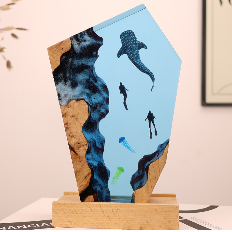 Ornamento Luminoso da Scrivani - Resin Art Wedding Gift recensione e prezzo